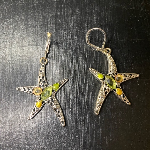Starfish necklace and matching earrings - Picture 3 of 8